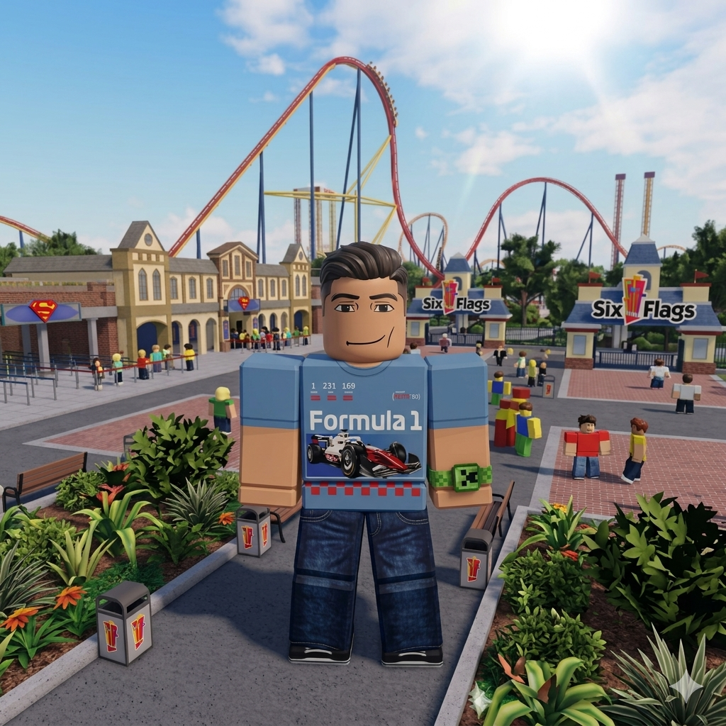 Salvador at Six Flags